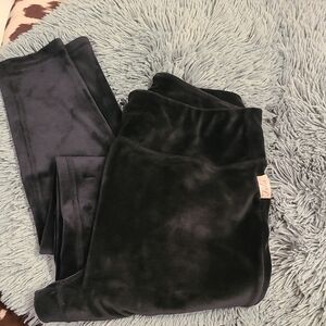 Fila Black Super Soft Leggins Sz M Like New